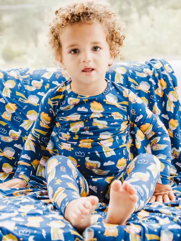 Children'S Long Sleeved Pajamas