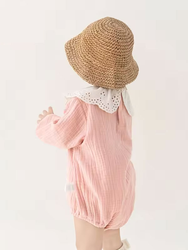 Organic Cotton Muslin Baby Bodysuit