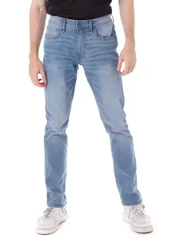 Straight Fit Stretch Men's Jeans
