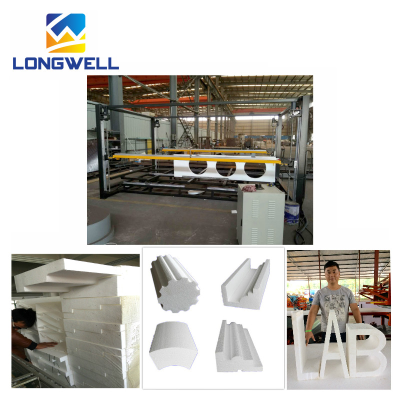 Longwell High quality Hot Sale EPS Foam Cutting Machine For Brick For construction works
