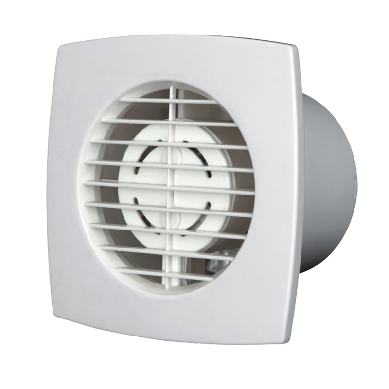 Kitchen Bathroom Exhaust Fan Ceiling Mounted Ventilation With Led Light Elmak Electrical - Bathroom Wall Vent Fan With Light