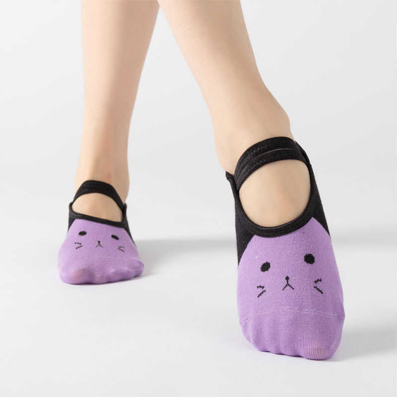 Purple Yoga socks manufacturer