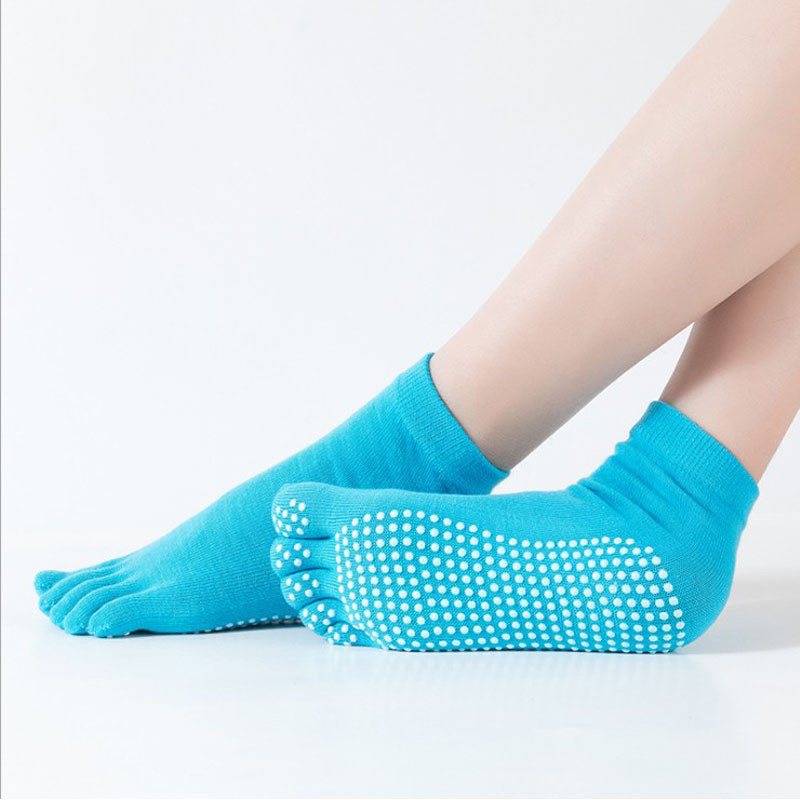 Blue Ladies Yoga socks manufacturer
