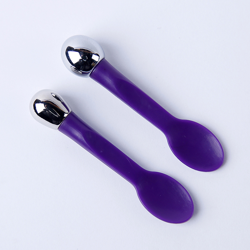 purple cosmetic spatula,cosmetic spatula