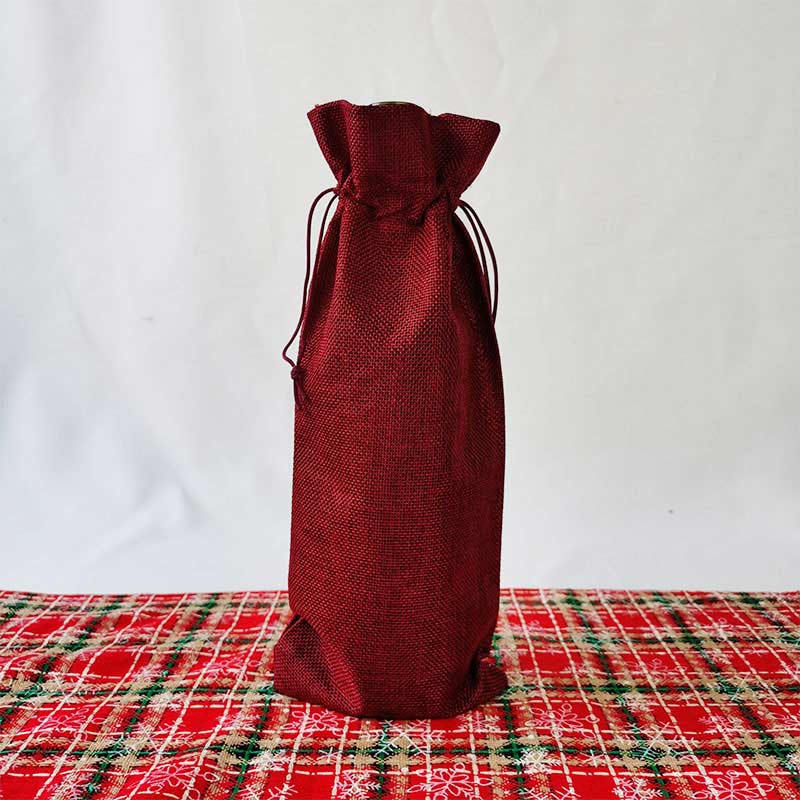 Customized artificial jute gift bag