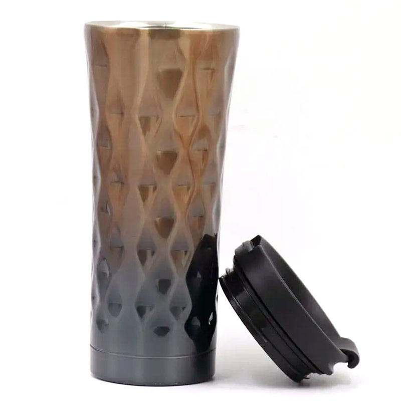 Hot new product double wall insulated vacuum leakproof coffee travel mug 500ml/16oz China supplier SX-S16A glam camp