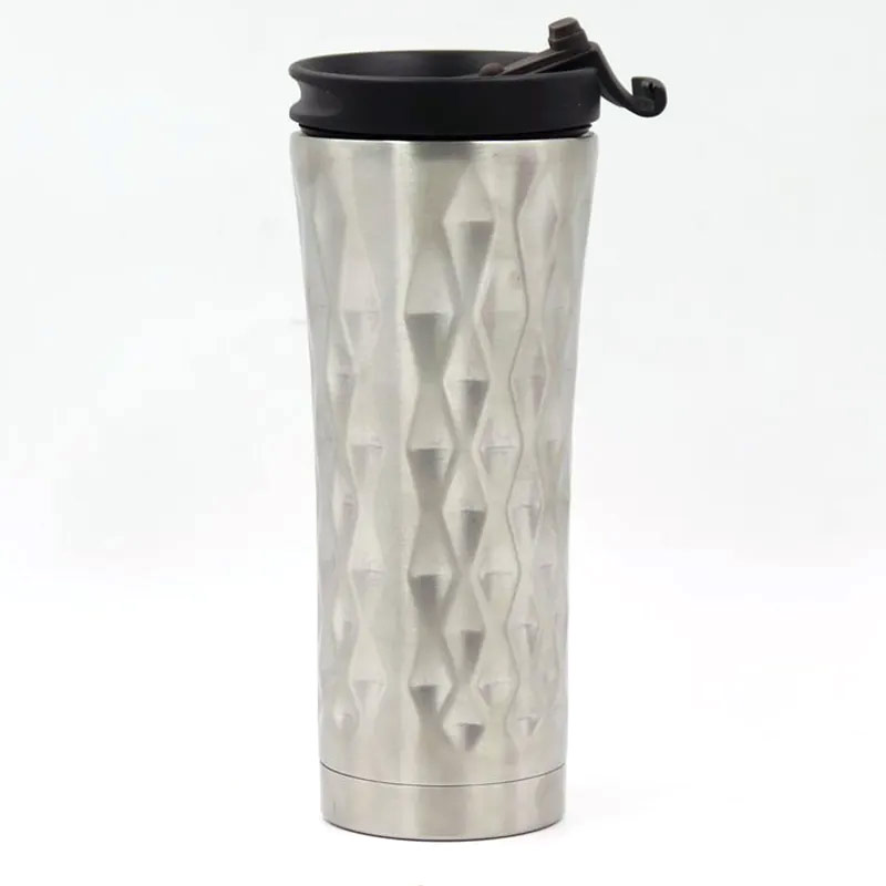 Hot new product double wall insulated vacuum leakproof coffee travel mug 500ml/16oz China supplier SX-S16A glam camp