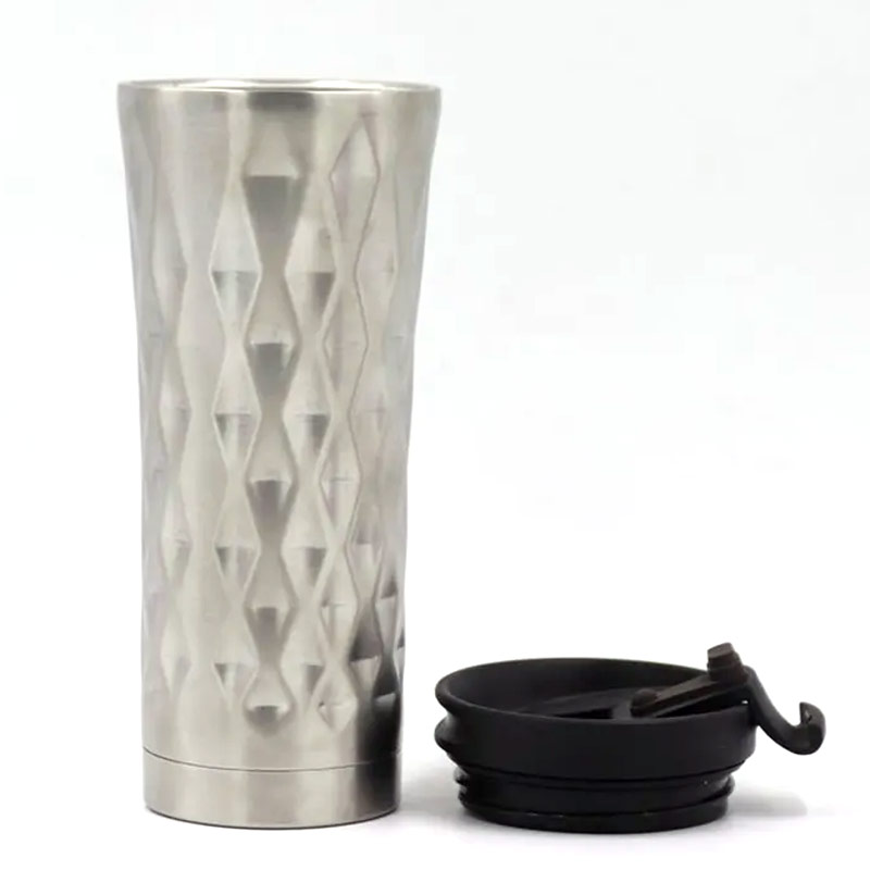 Hot new product double wall insulated vacuum leakproof coffee travel mug 500ml/16oz China supplier SX-S16A glam camp