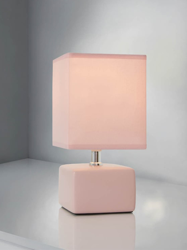 Boston table lamp - blush