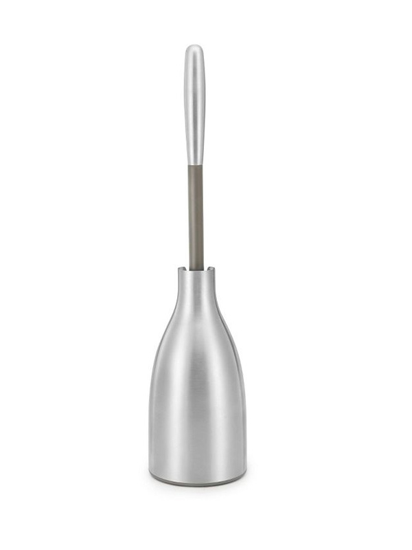 Toilet brush caddy stainless steel