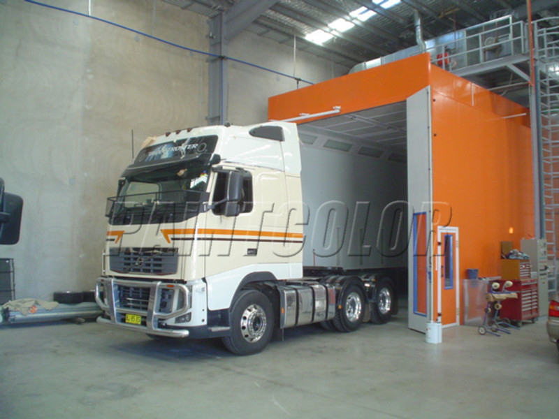 Truck spray booth | truck spray booth in China | China truck spray booth