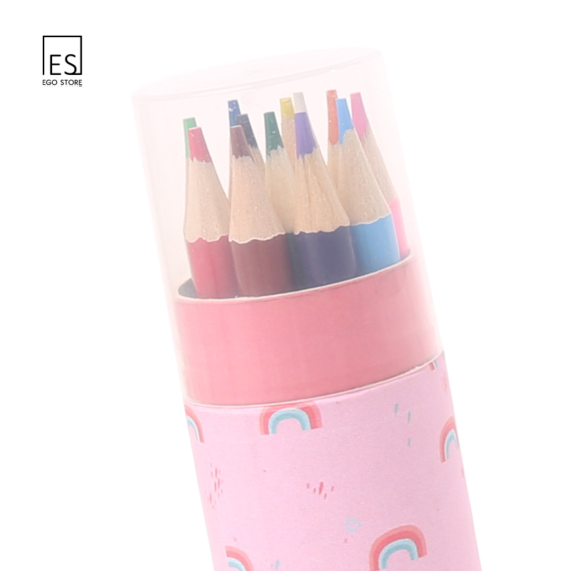 12 color barreled pencil