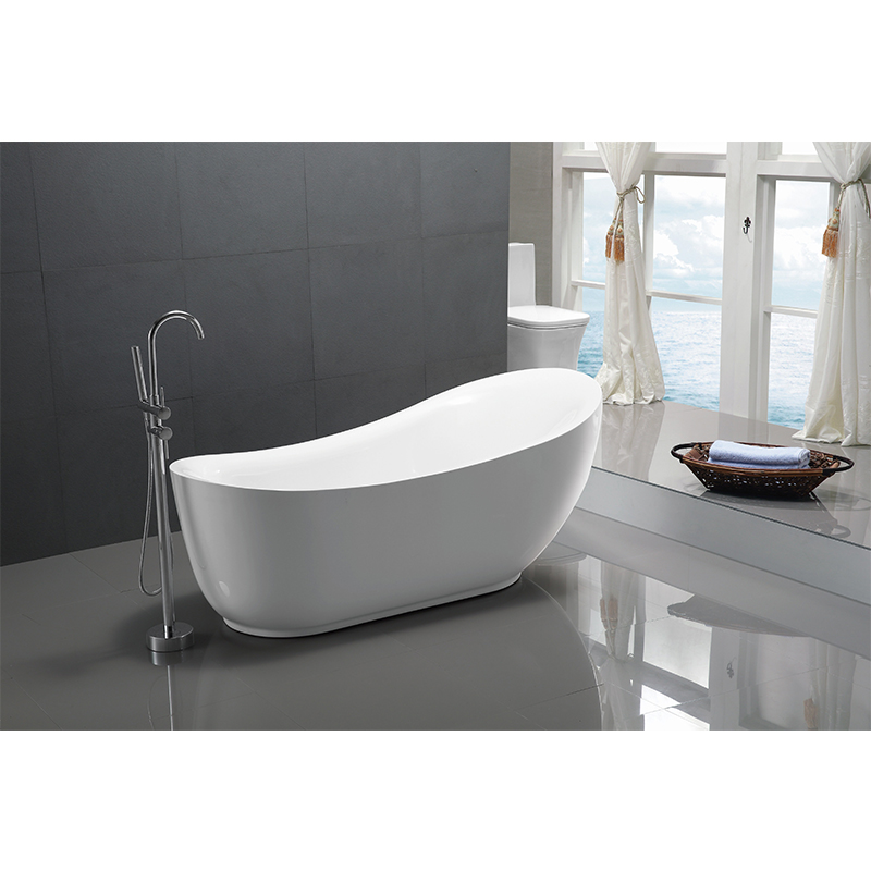 55 inch freestanding soaking tub