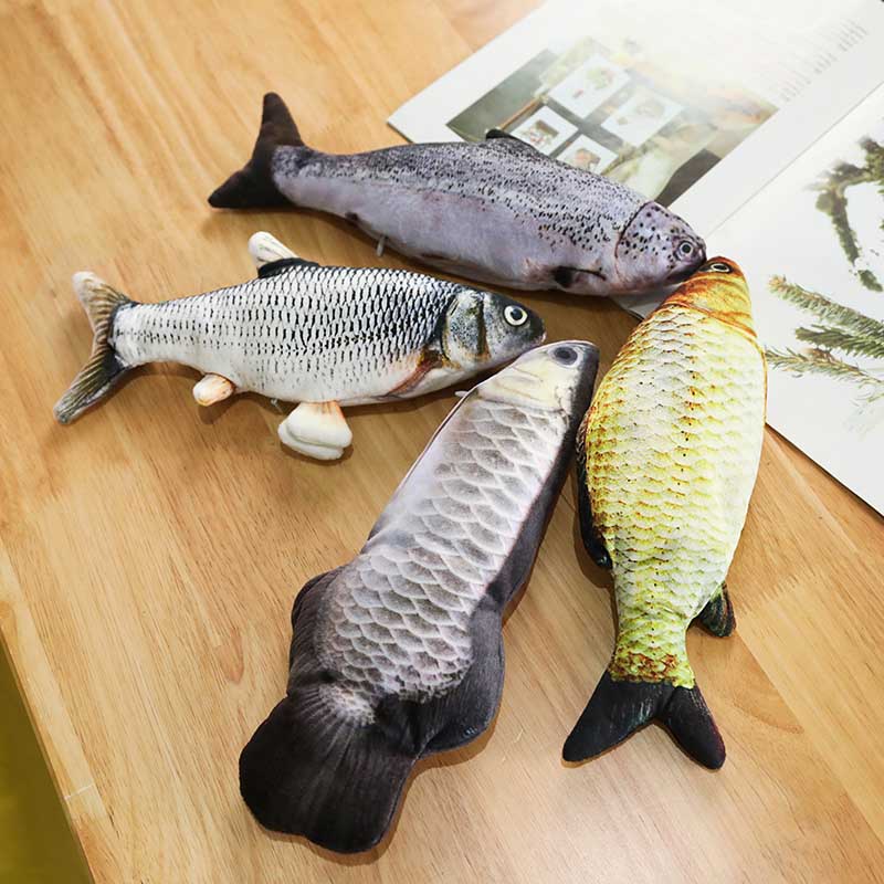 Fish toy pet product