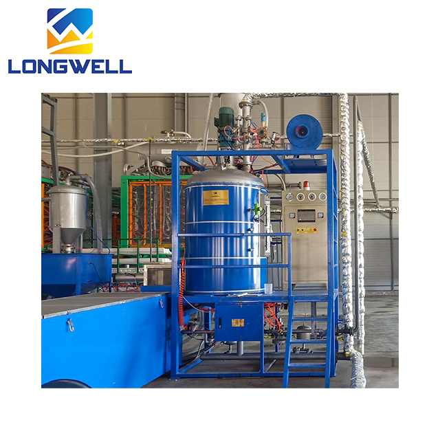 Longwell Hot product eps machine batch pre expander batch foaming machine
