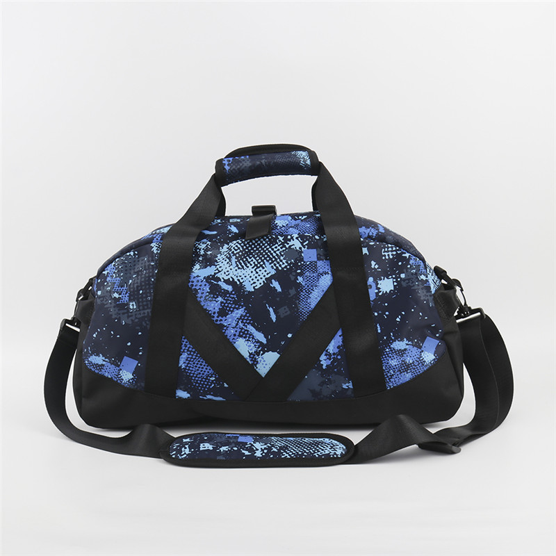 Custom Camouflage Blue Fitness Bag | Fitness Bag | Camouflage Blue Fitness Accessories