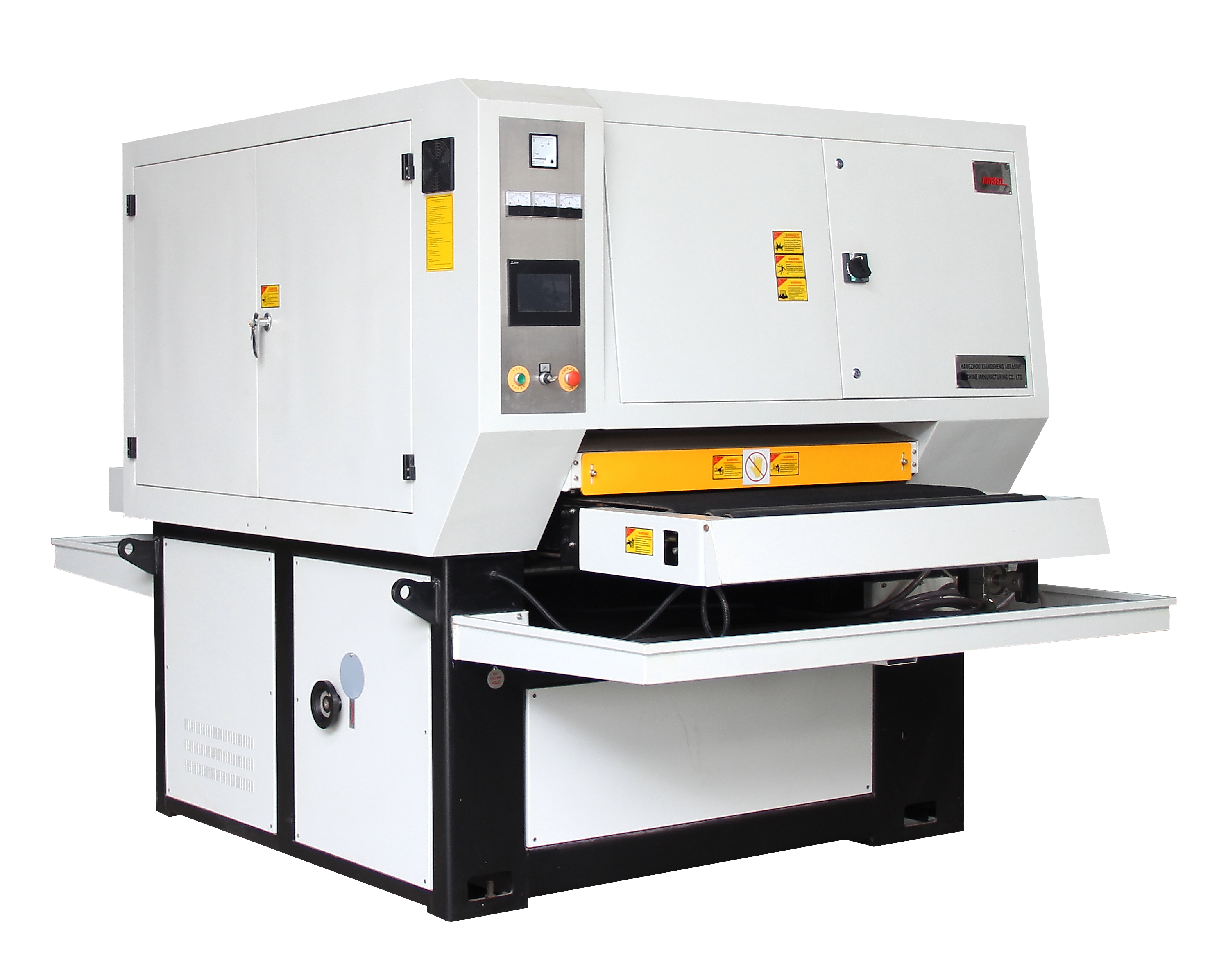 Cold-processed wire drawing polishing deburring and rounding machine SG1030-WJS+DB