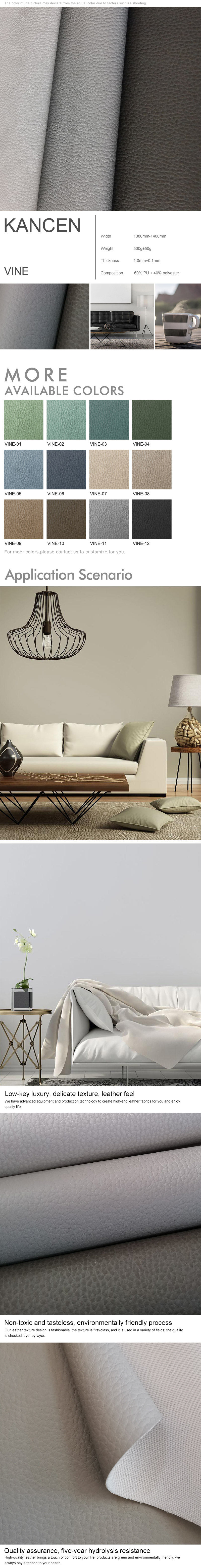 Customize DMF free sofa leather - KANCEN