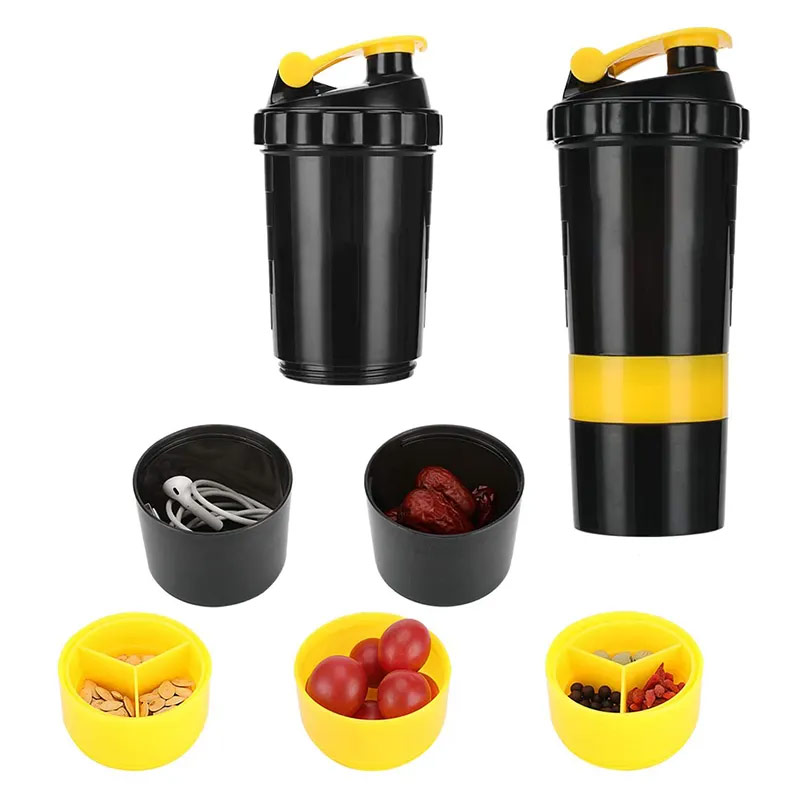 500 ml mixer can fold the gym protein bottle P01-0010 glam camp