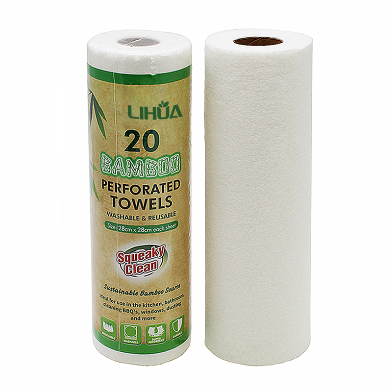 Dish towel non-stick oil bamboo fiber rag Bamboo nonwoven Dry Towel
