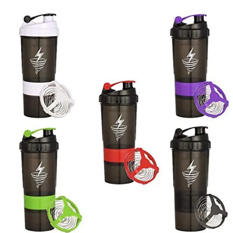 500 ml mixer can fold the gym protein bottle P01-0010 glam camp