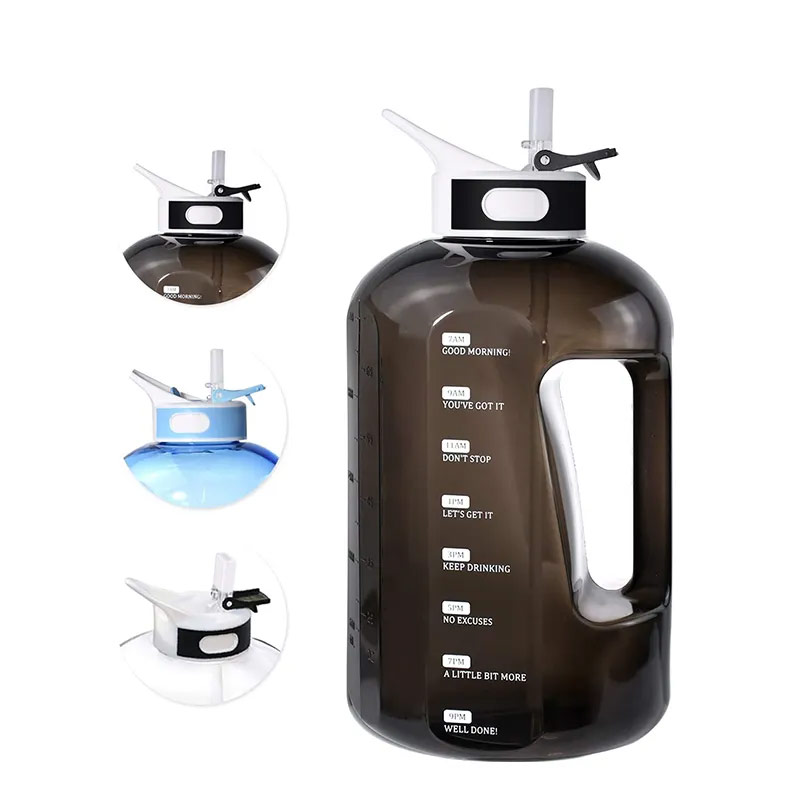 Gym plastic sublimation and leak -proof bisphenol A portable kettle gallon bottle P03-0260 glam camp