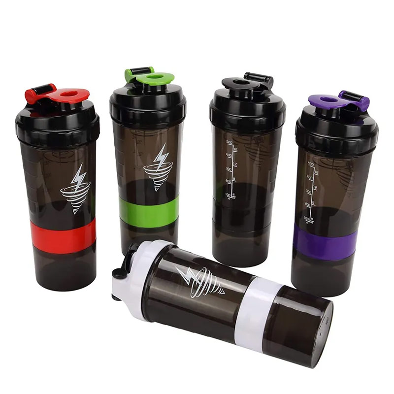 500 ml mixer can fold the gym protein bottle P01-0010 glam camp