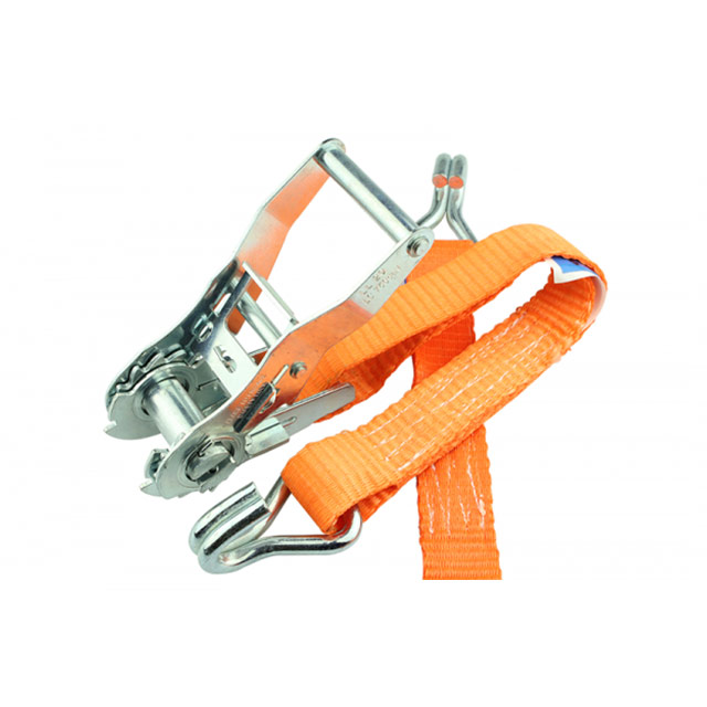 25mm Ratchet Strap with wire J hook