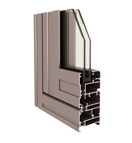 55J Series Heat Insulation Exterior Casement Window