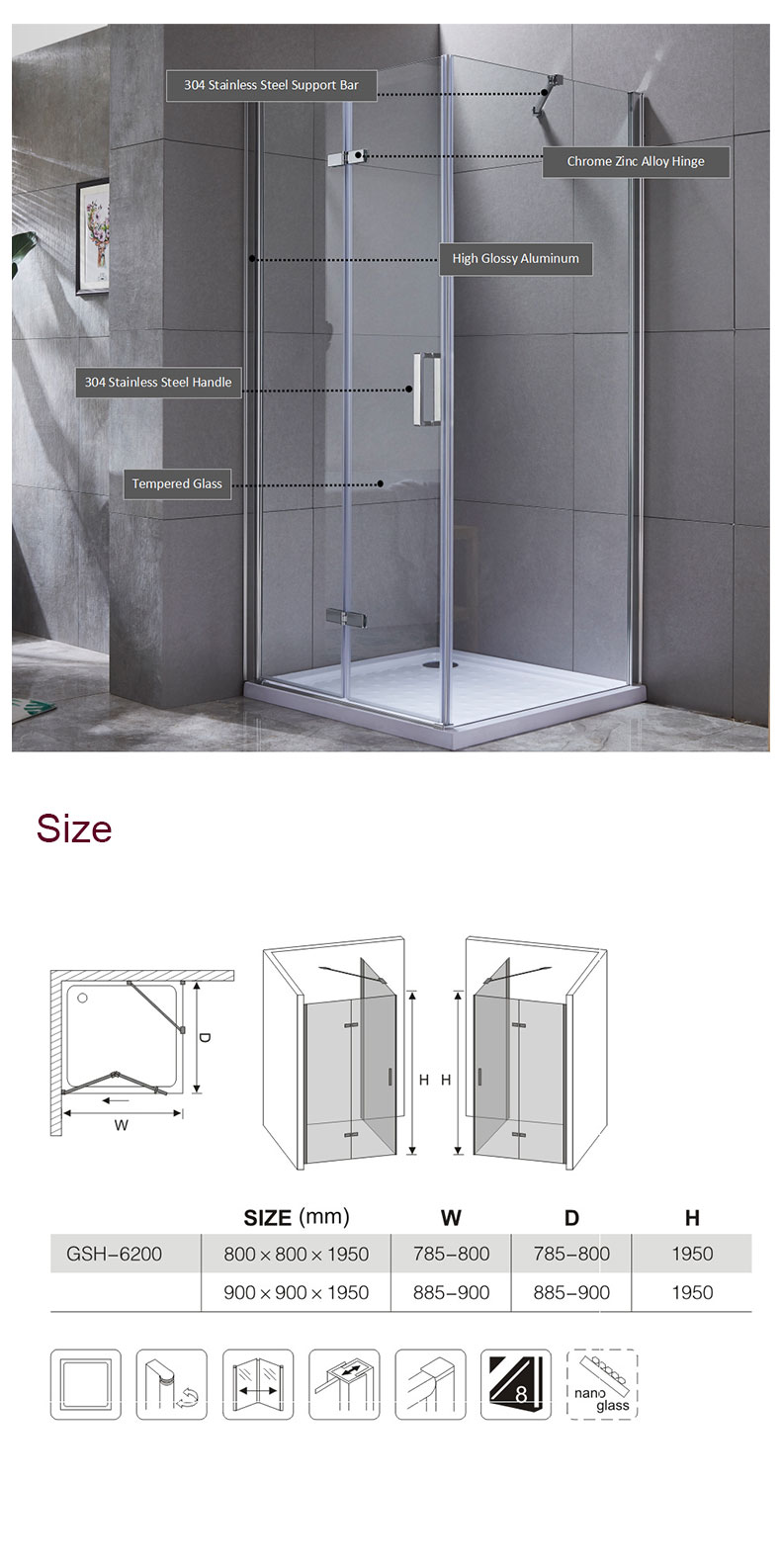 shower enclosure kits manufacturers