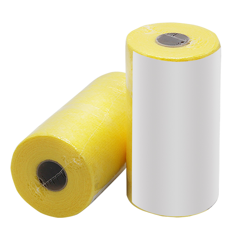 Reusable yellow meltblown nonwoven fabric