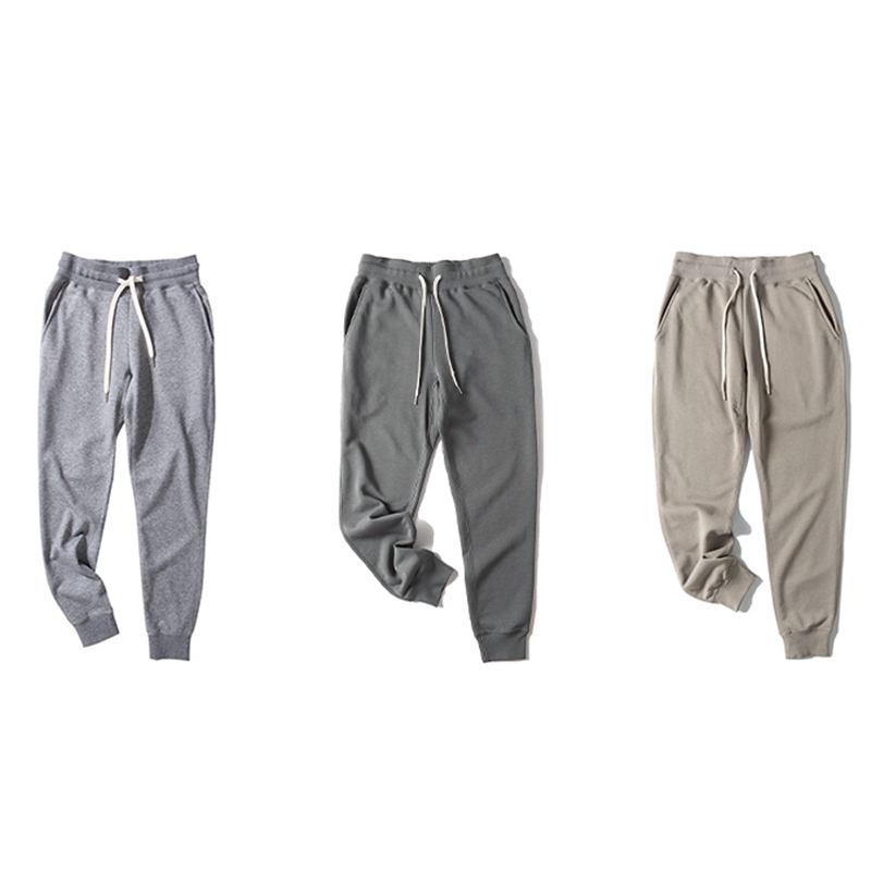 New mens jogger casual plain pants custom printing sweatpants 12 colors cargo track pants