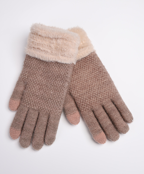 Women Wool Knitted Glove