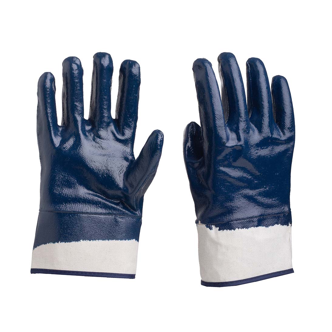 Safety cuff Heavy nitrile gloves | Heavy nitrile fully coated gloves | Fully coated gloves