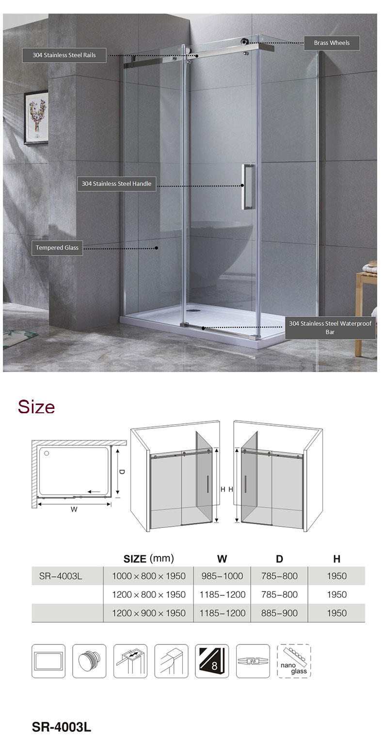 framed shower enclosure manufacturers