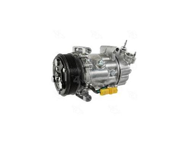 Scroll type auto air conditioning compressor