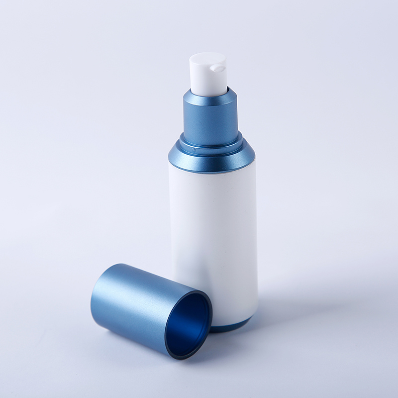 50ml PCR Eco-friendly Airless Pump Bottle with Window