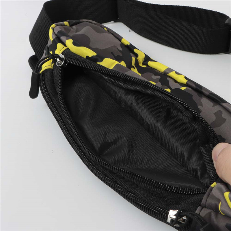 Camouflage yellow Sport Waist Bag | Custom Sport Waist Bag | Sport Waist Bag in China