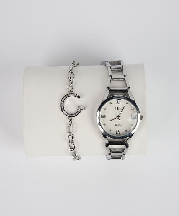 Custom Silver Color Watch