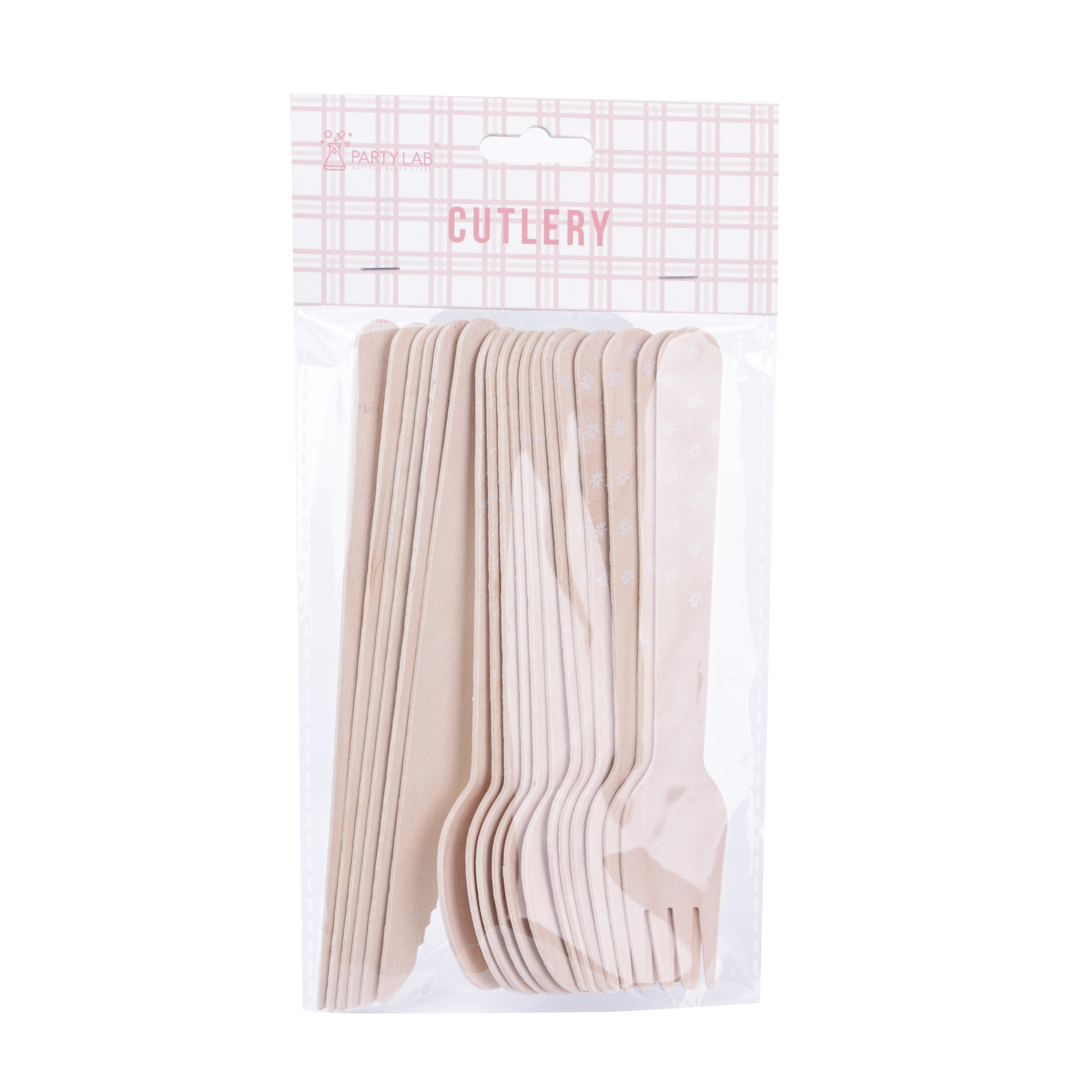 Birthday party  wooden cutlery HP010