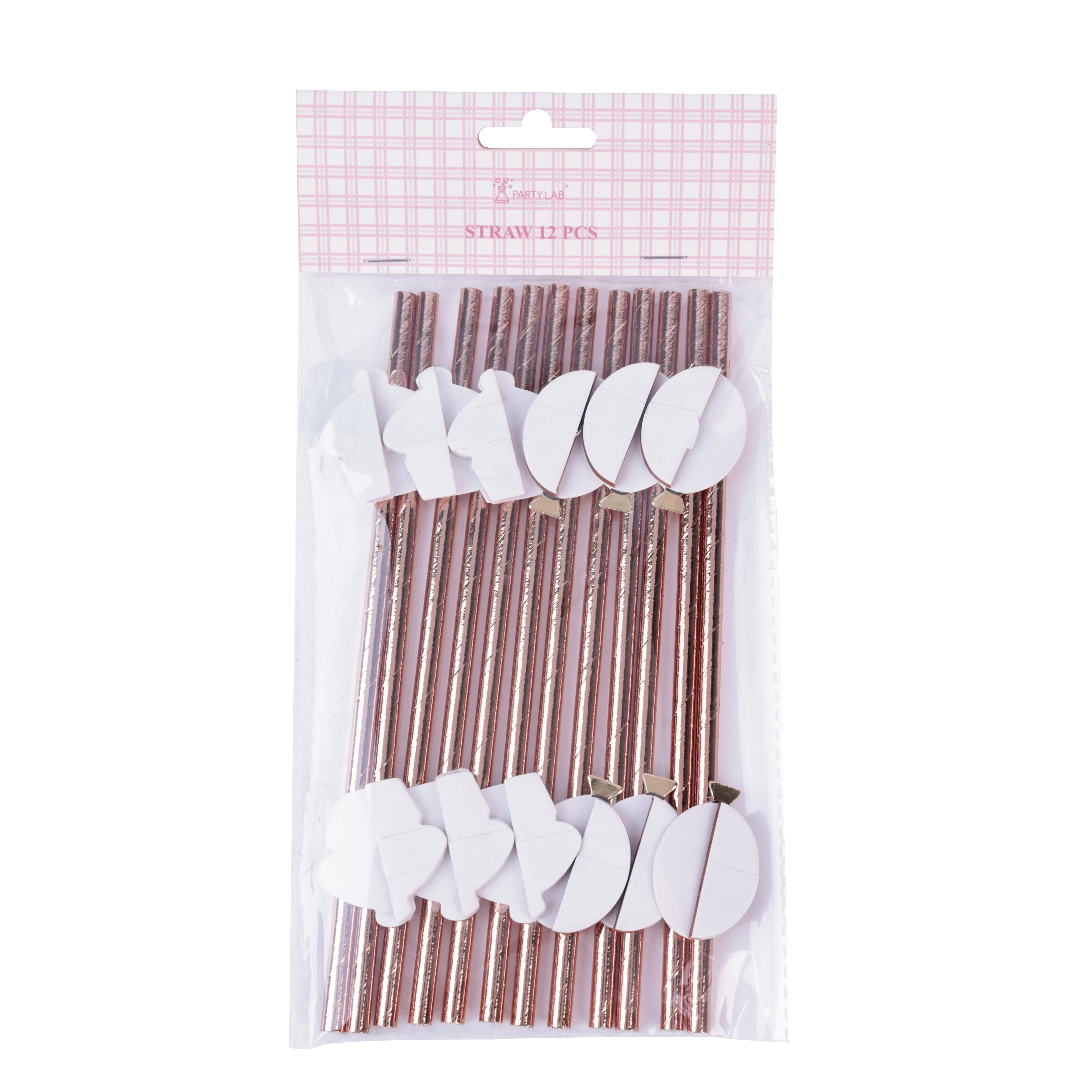 Cake balloon honeycomb paper straws HP015