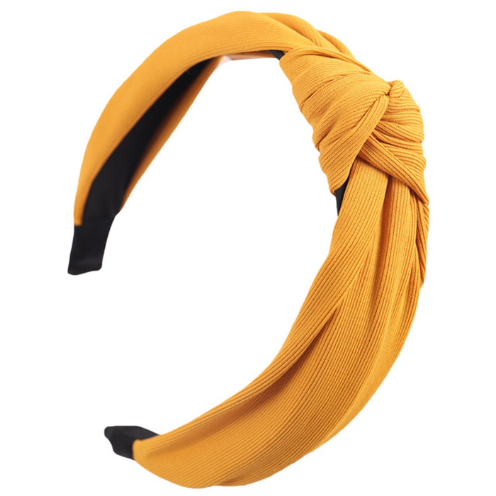 Solid Soft Knotted Headband Hairband