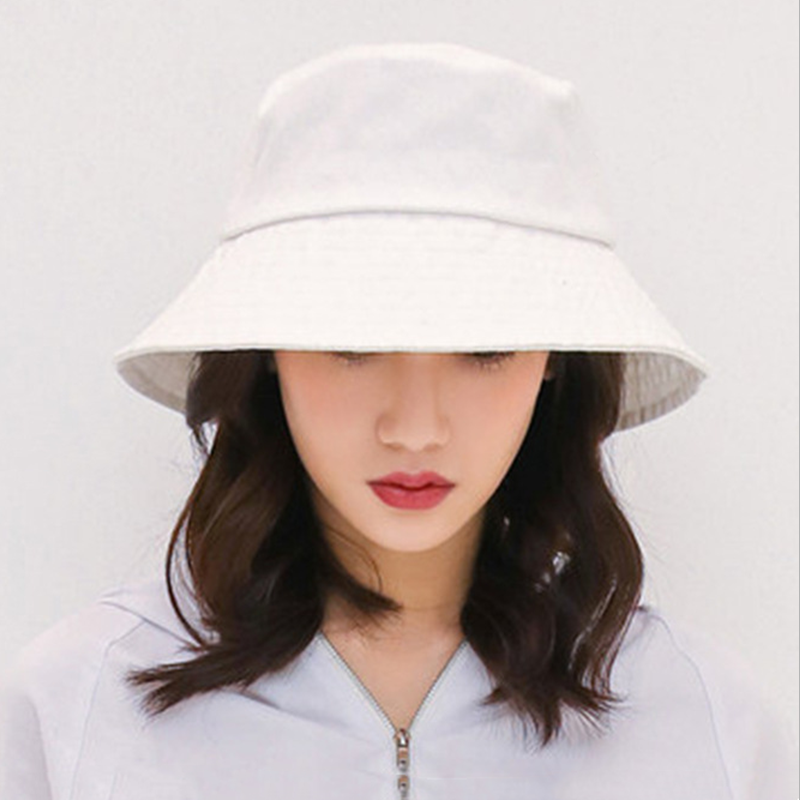 Fashion Cotton Bucket Hats for Women Men