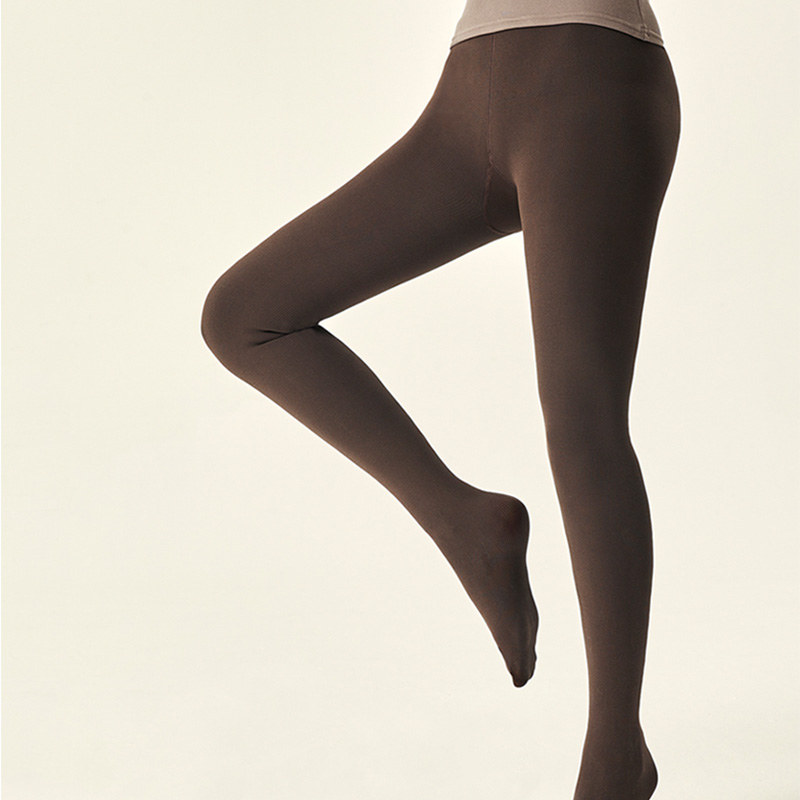 2022 Latest transparent nylon personality high-elastic plain no pattern pantyhose tights