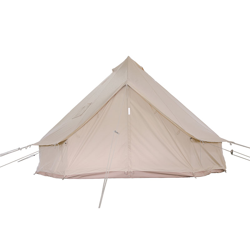 4m bell-shaped canopy (type A central column) glam camp