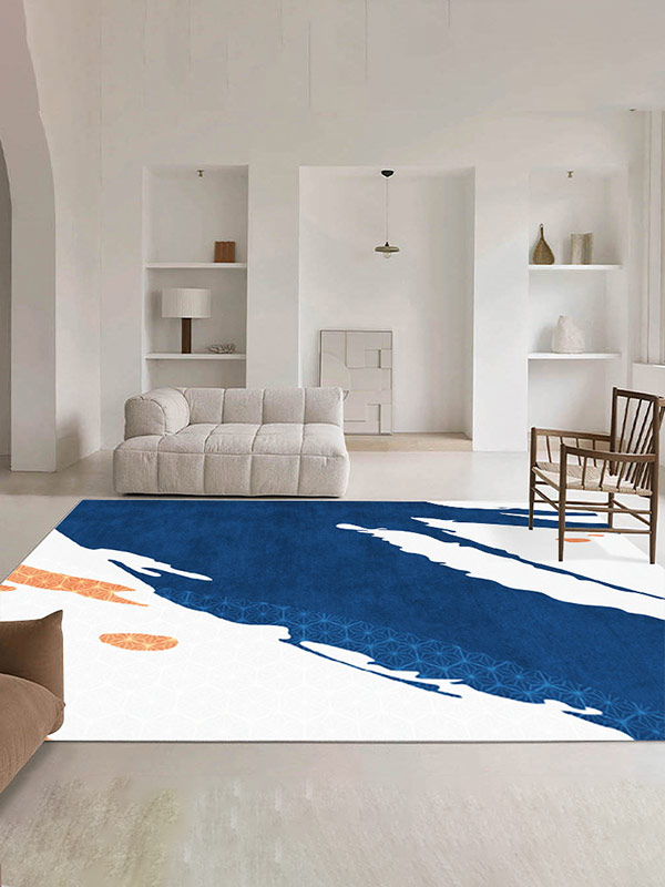 Simple abstract line living room rug