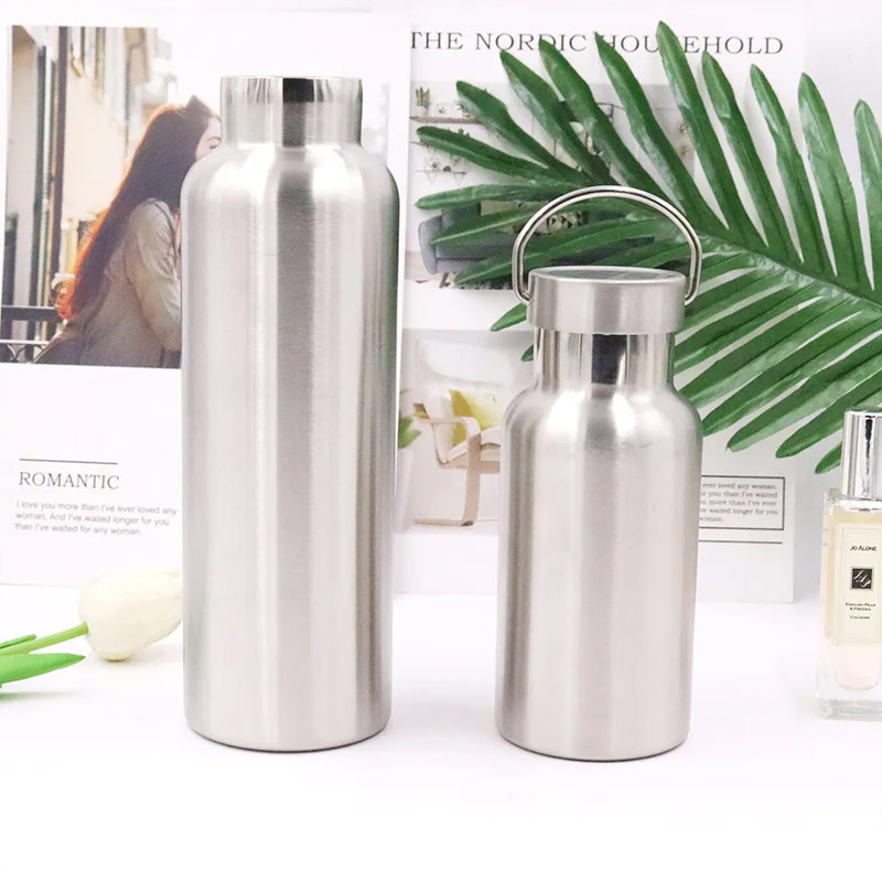 Wholesale portable 304 stainless steel water bottle with color&logo custom SX-W02 glam camp