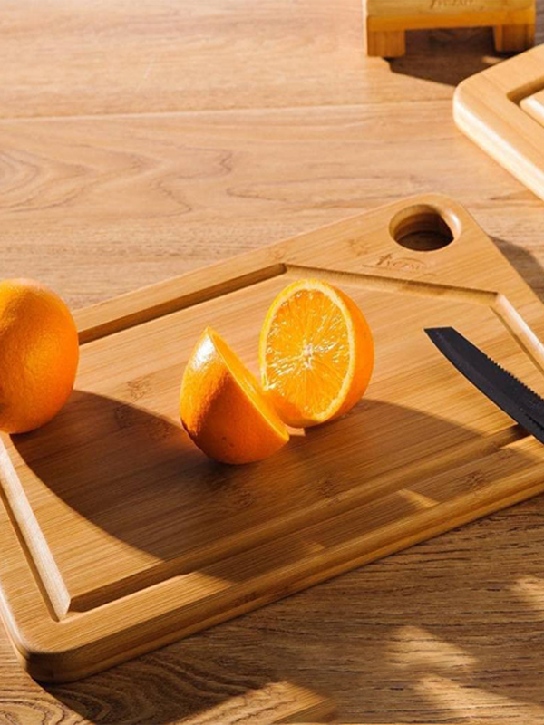 Modern minimalist kitchen chopping board