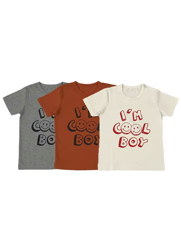 Organic Cotton Children's Boys T-Shirt