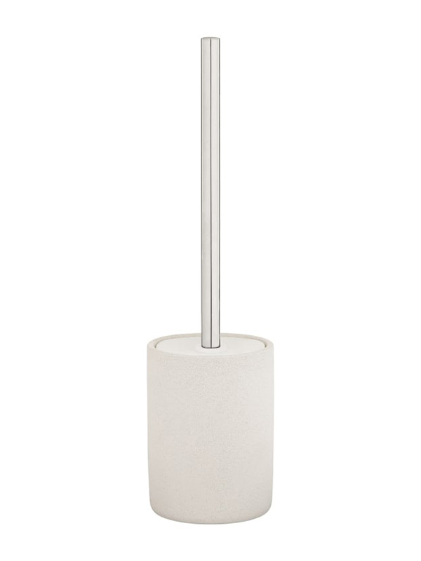 Stone toilet brush and stand